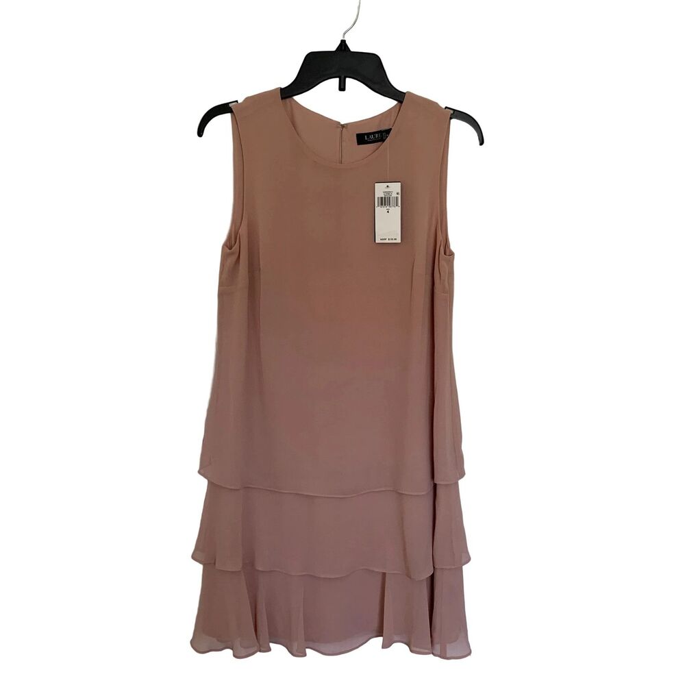 Lauren Ralph Lauren Women’s NWT sun blush sleeveless casual dress size 4